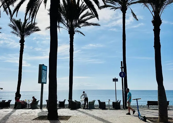 Sunny Sea View Center Of Americas Appartement